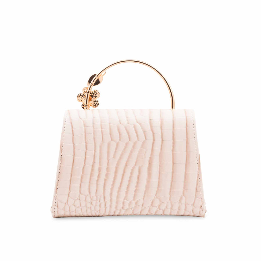 Beige Formal Clutch For Ladies P36708