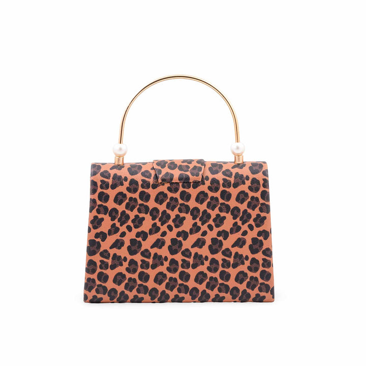 Brown Formal Clutch For Ladies P36712