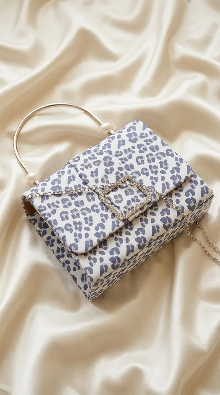 Blue Formal Clutch For Ladies P36712