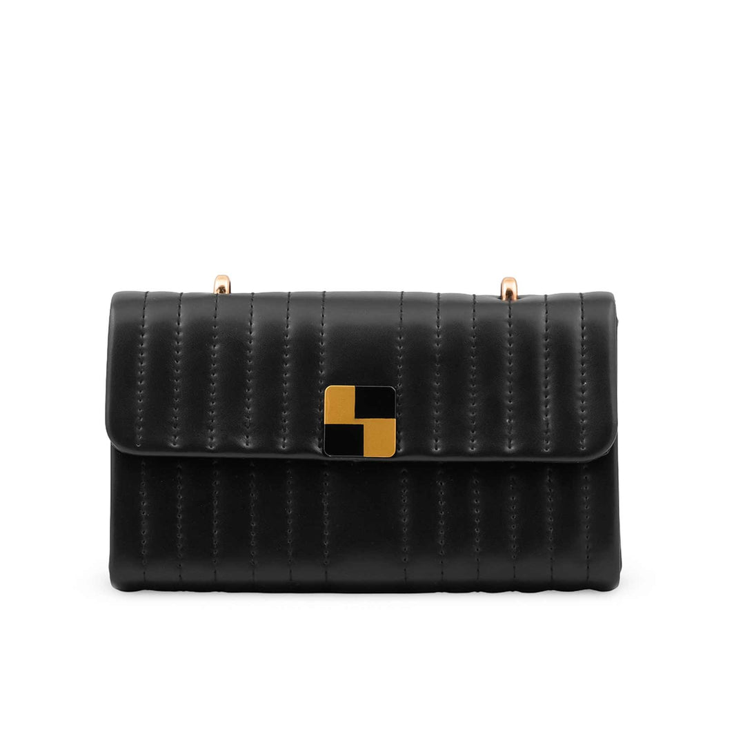 Black Formal Clutch For Ladies P36713