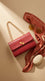 Maroon Formal Clutch For Ladies P36713
