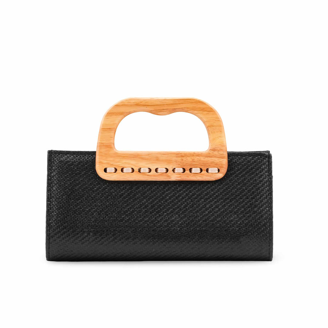 Black Formal Clutch For Ladies P36728