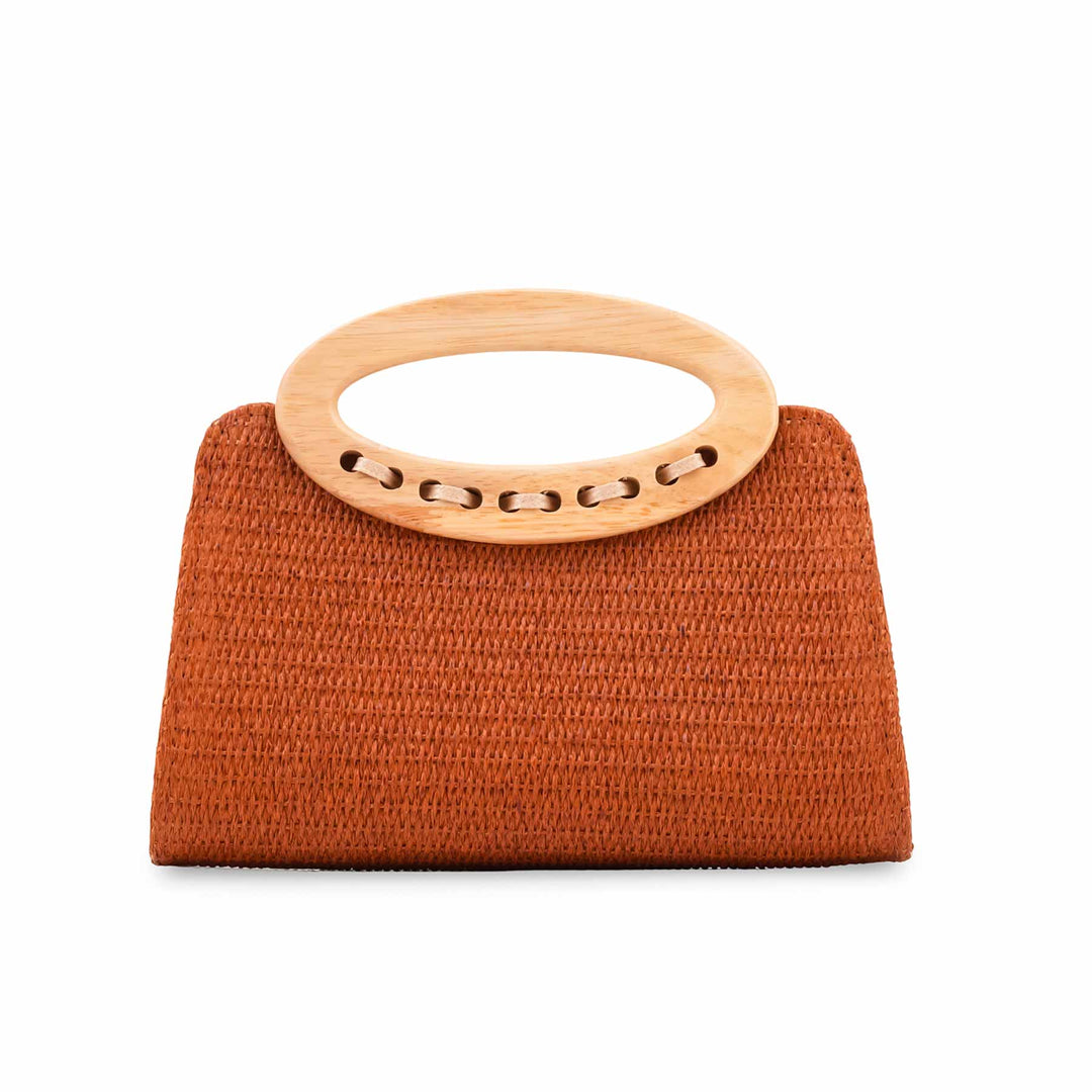 Brown Formal Clutch For Ladies P36729