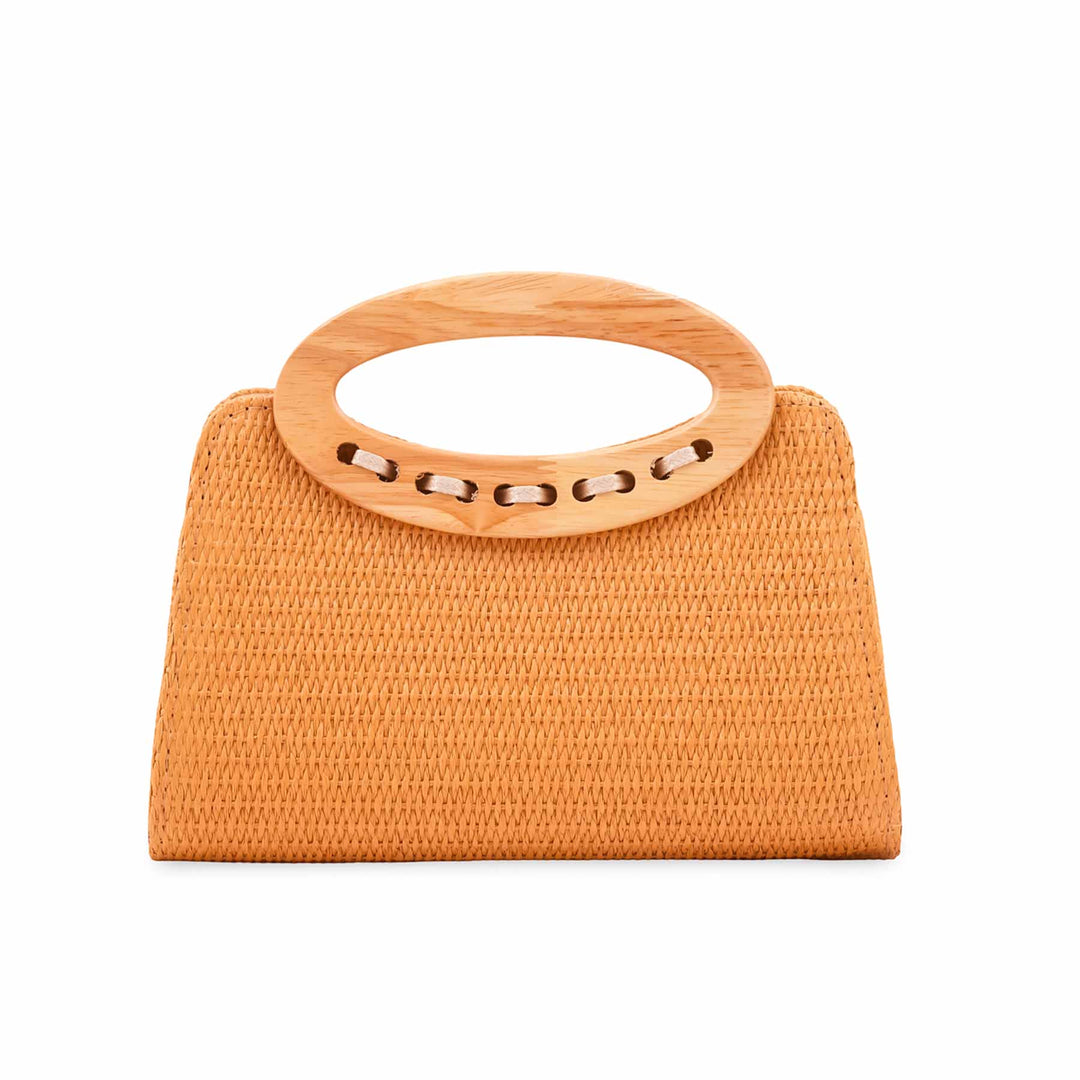 Mustard Formal Clutch For Ladies P36729
