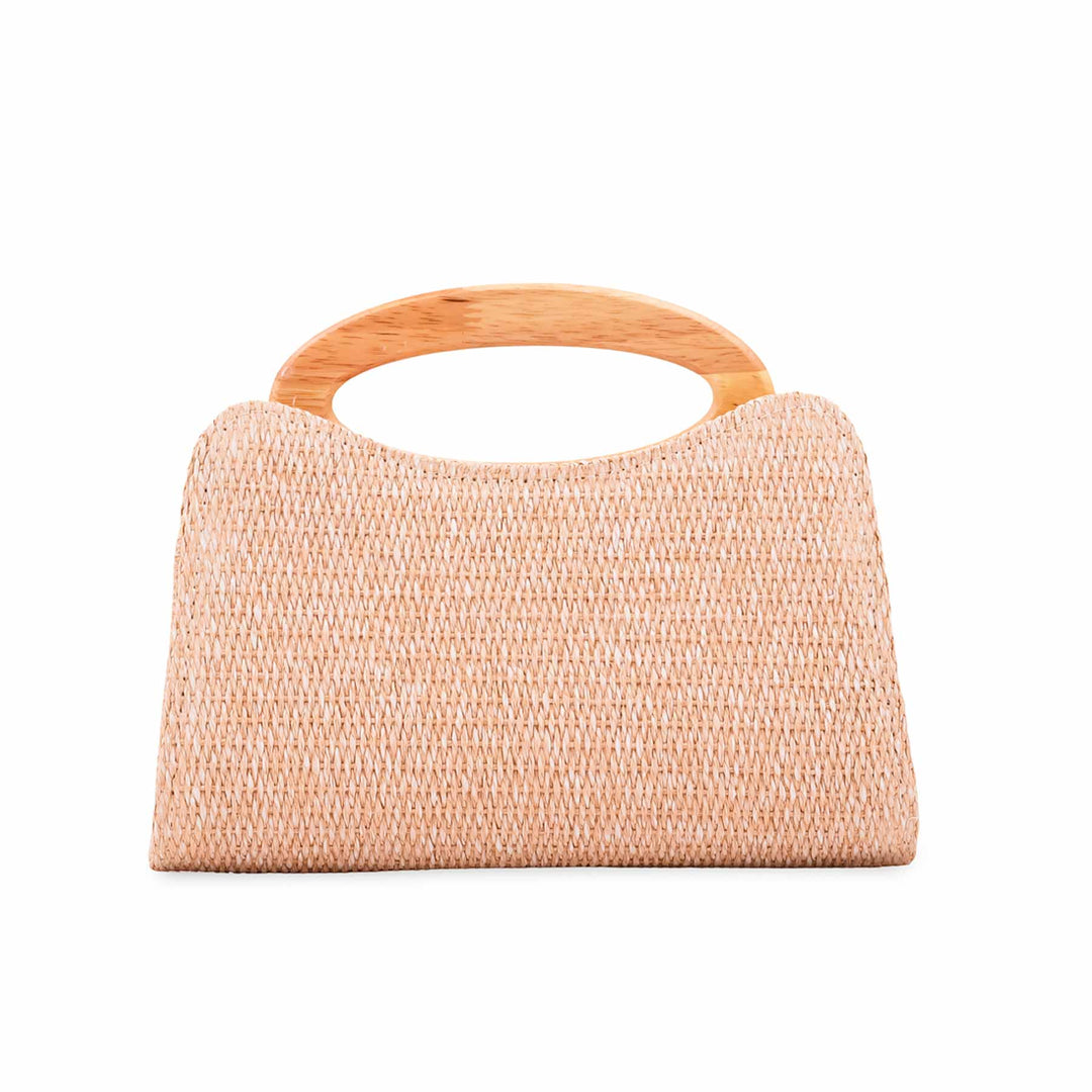 Beige Formal Clutch For Ladies P36729