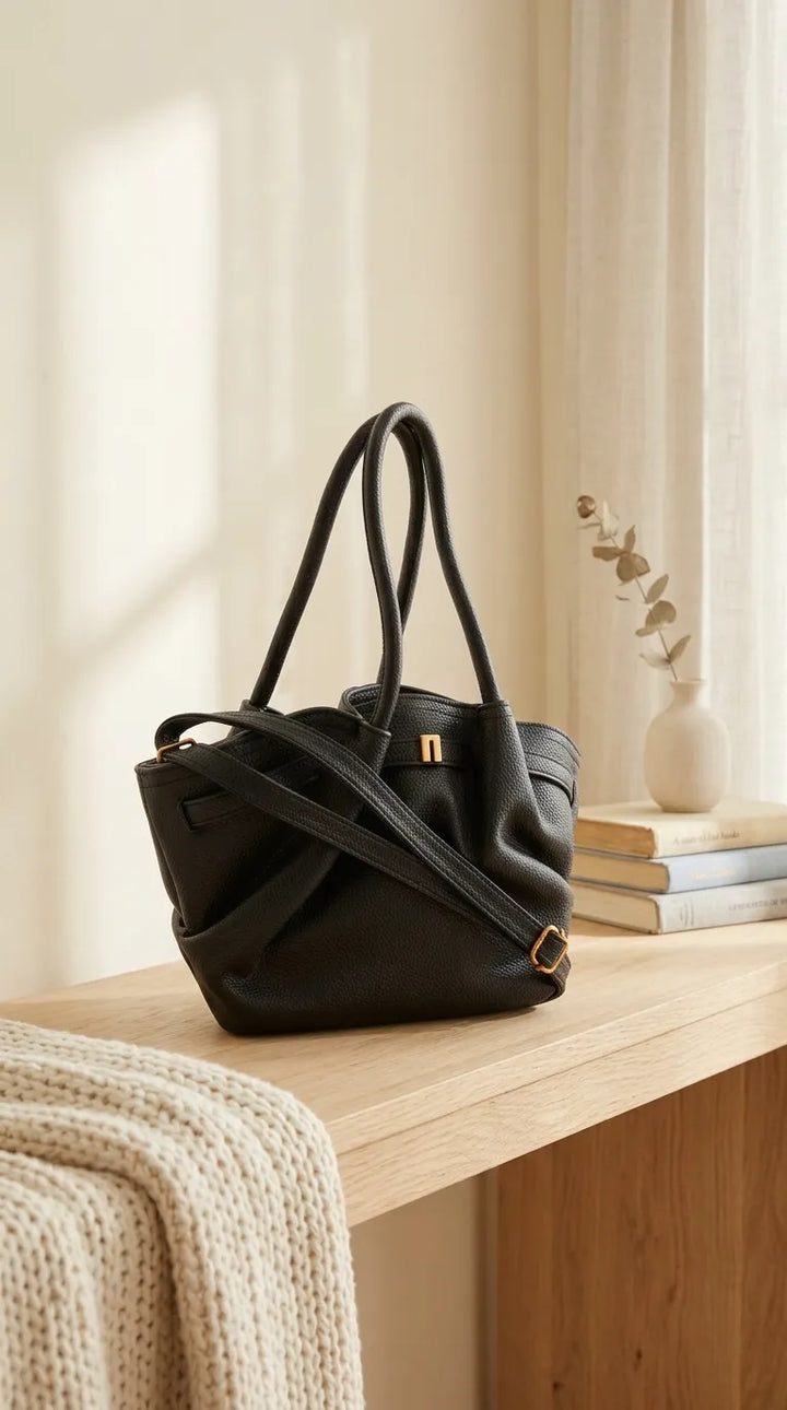 Black Formal Shoulder Bag For Ladies P36761