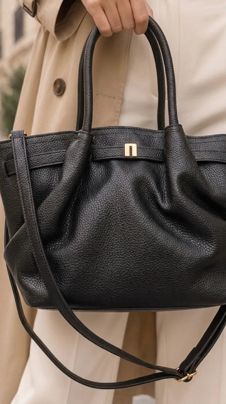 Black Formal Shoulder Bag For Ladies P36761
