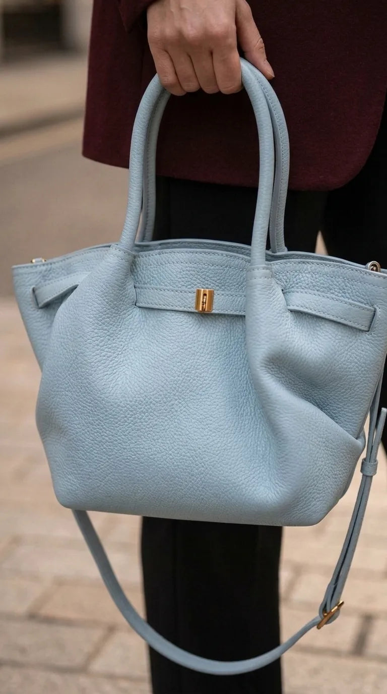 Blue Formal Shoulder Bag For Ladies P36761