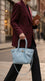 Blue Formal Shoulder Bag For Ladies P36761