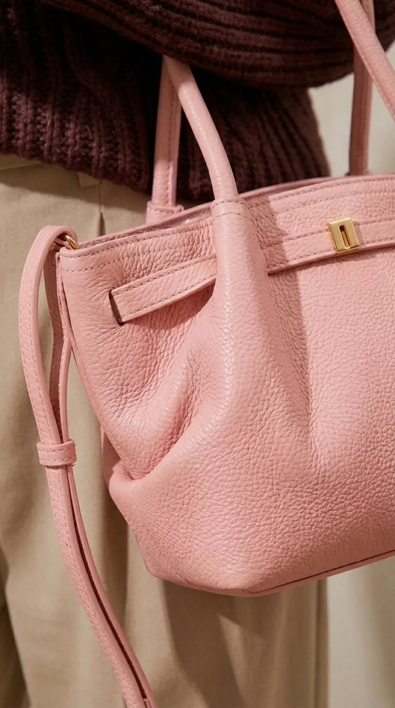 Pink Formal Shoulder Bag For Ladies P36761