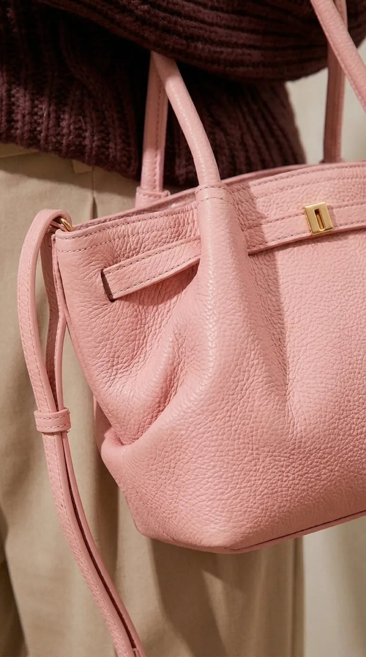 Pink Formal Shoulder Bag For Ladies P36761