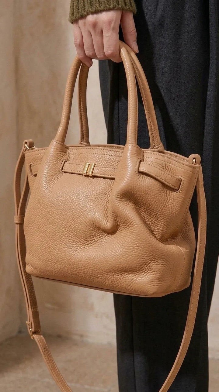 Khaki Formal Shoulder Bag For Ladies P36761
