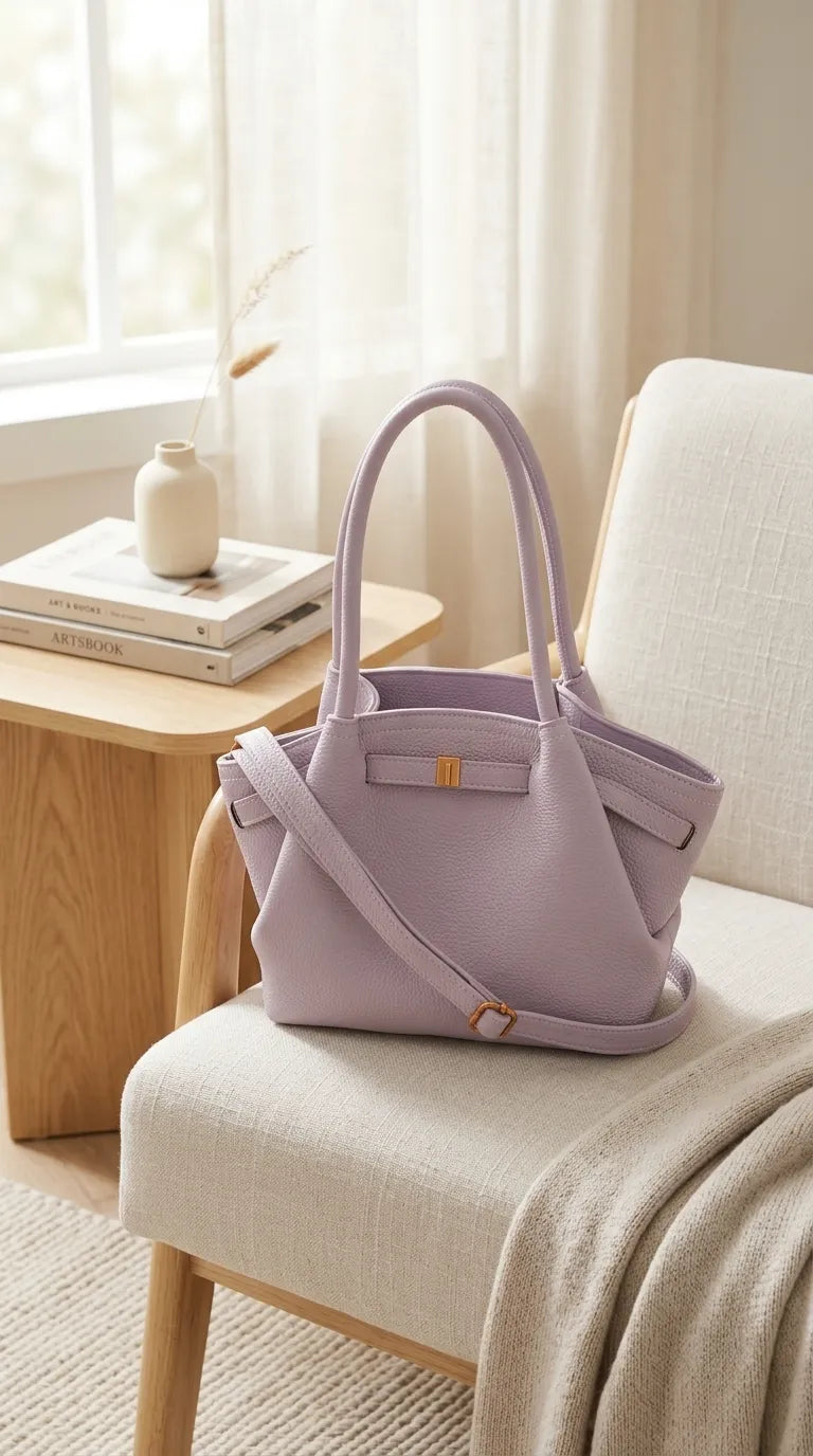 Purple Formal Shoulder Bag For Ladies P36761