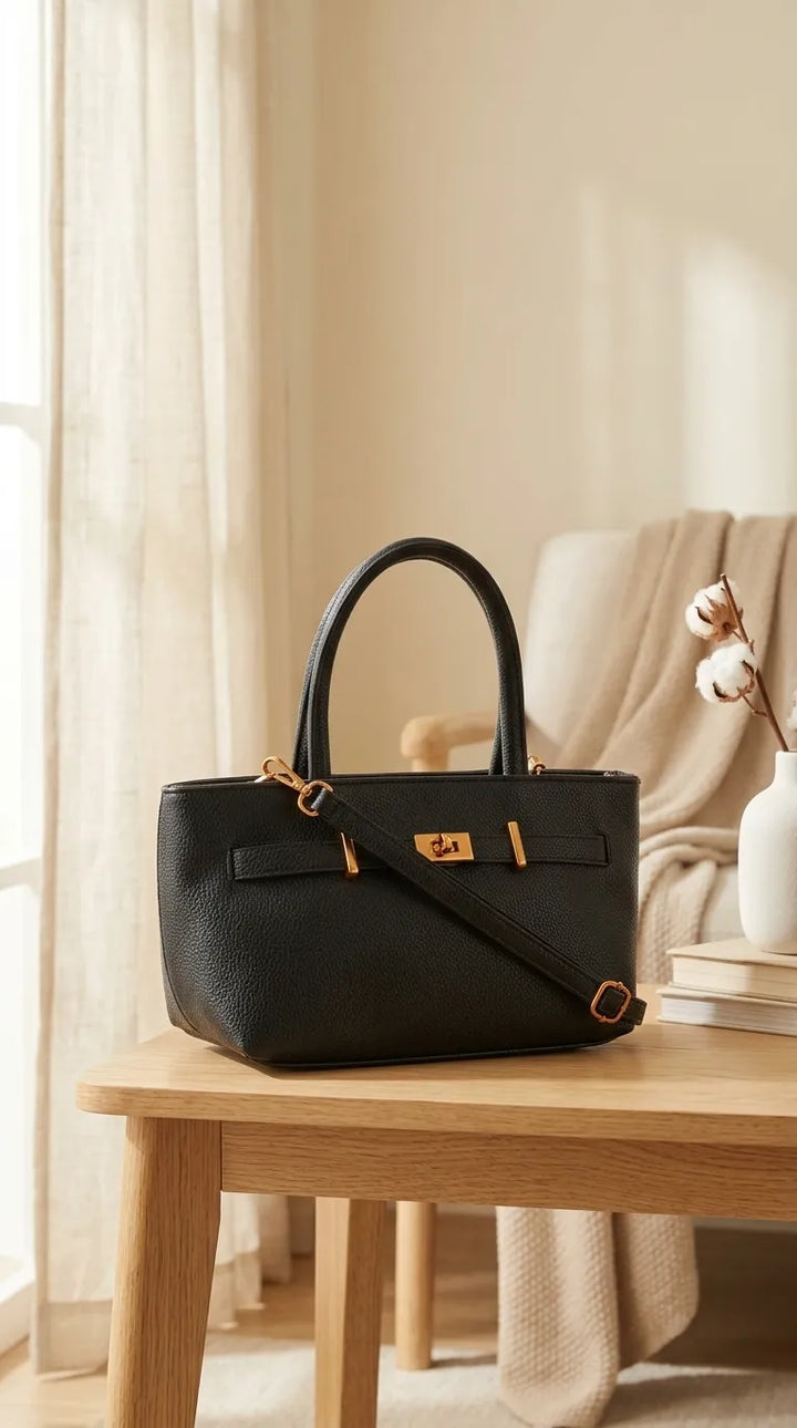 Black Formal Hand Bag For Ladies P36762