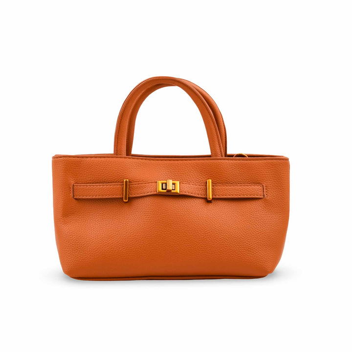 Brown Formal Hand Bag For Ladies P36762