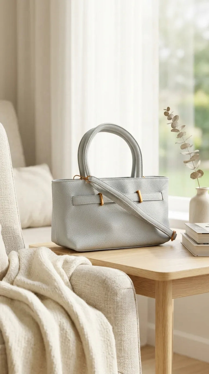 Blue Formal Hand Bag For Ladies P36762