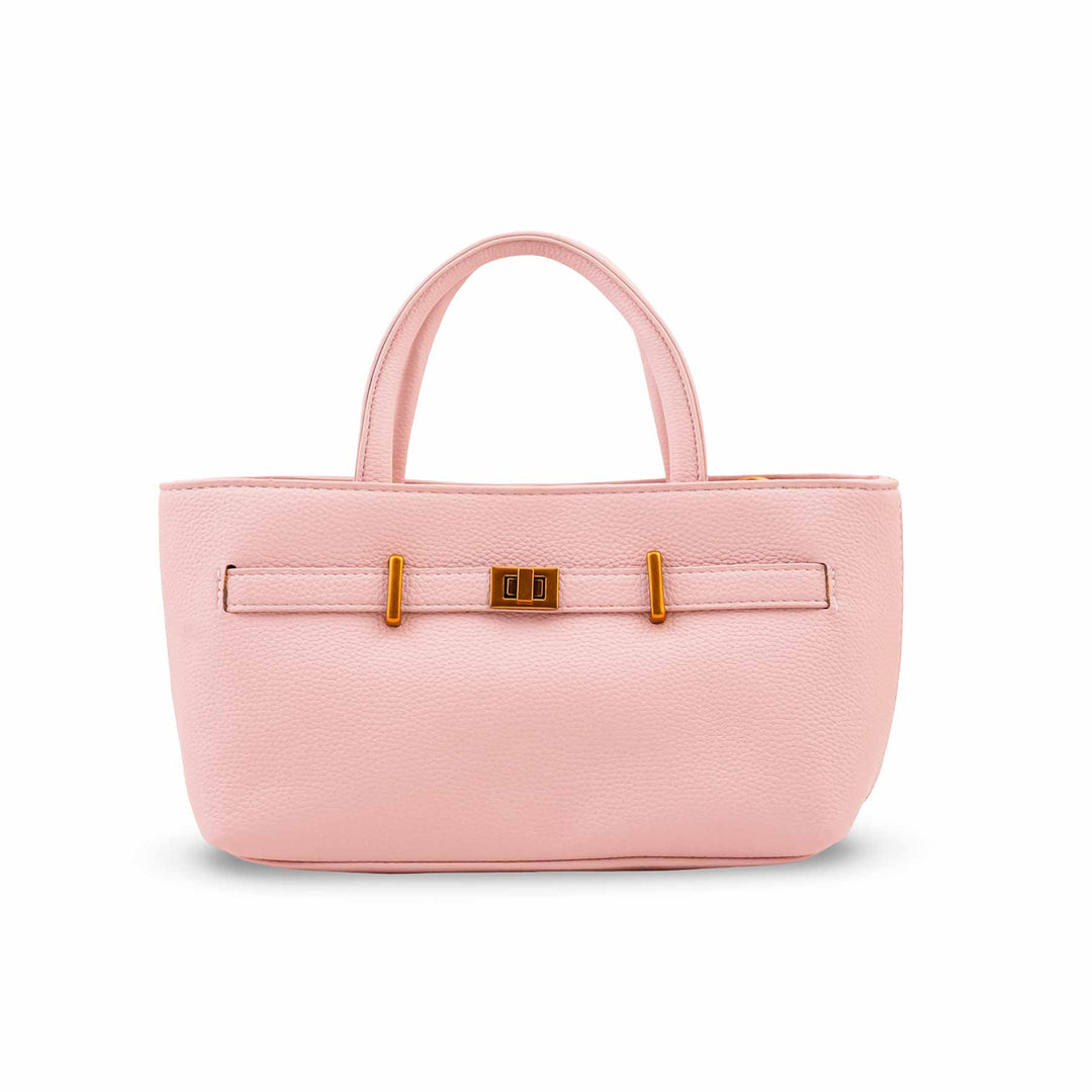 Pink Formal Hand Bag For Ladies P36762