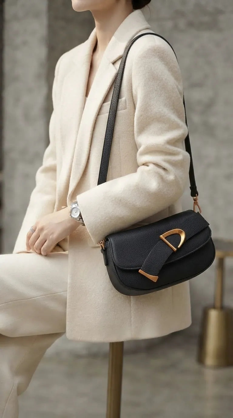 Black Formal Shoulder Bag For Ladies P36763
