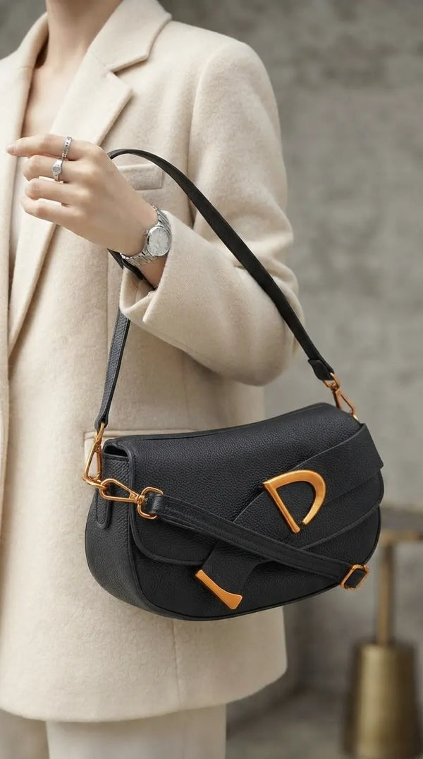 Black Formal Shoulder Bag For Ladies P36763