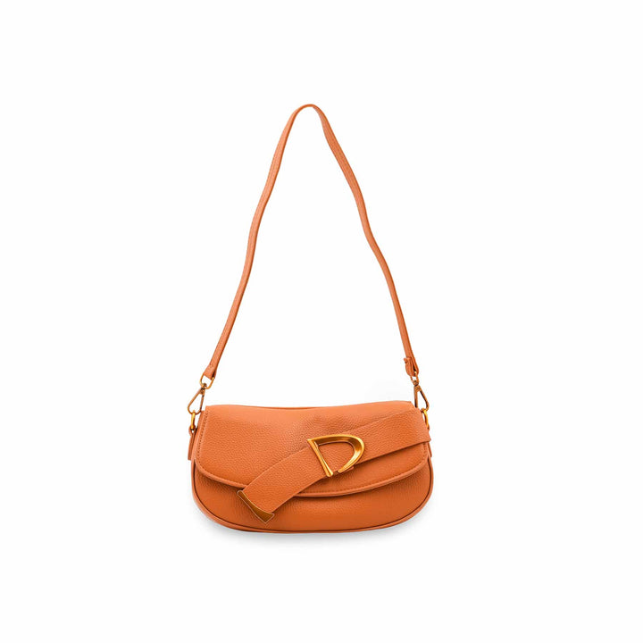 Brown Formal Shoulder Bag For Ladies P36763