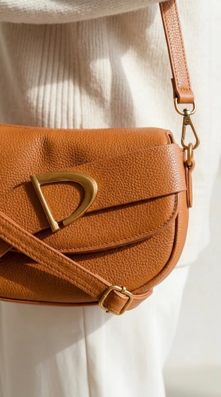 Brown Formal Shoulder Bag For Ladies P36763