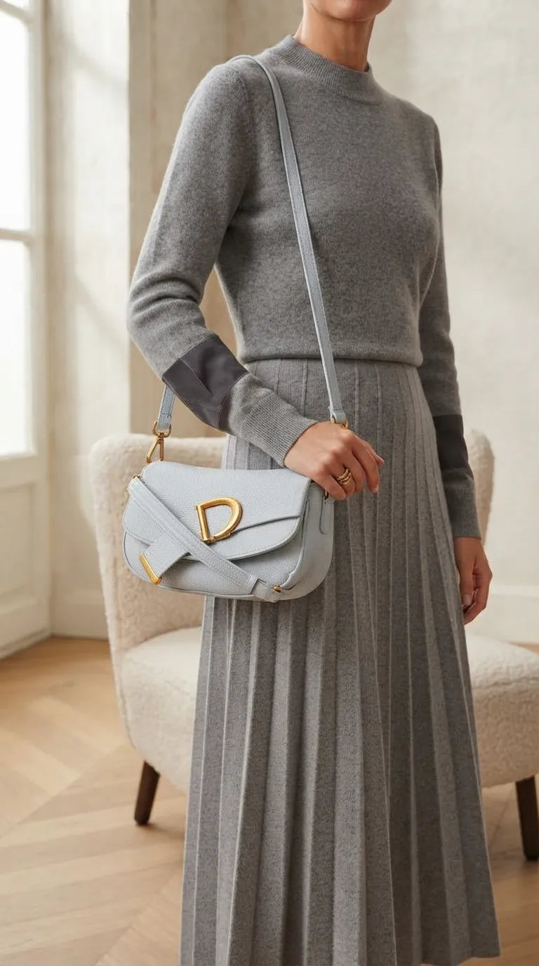 Blue Formal Shoulder Bag For Ladies P36763