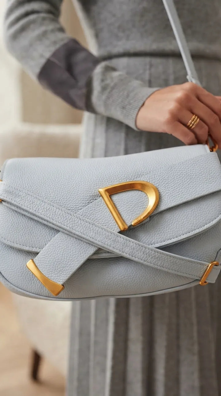 Blue Formal Shoulder Bag For Ladies P36763