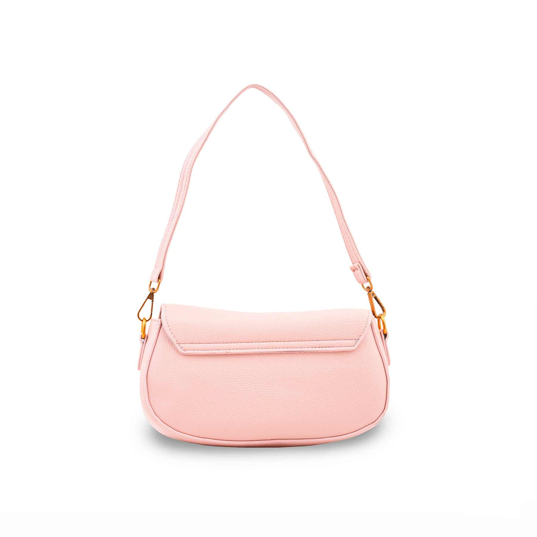 Pink Formal Shoulder Bag For Ladies P36763