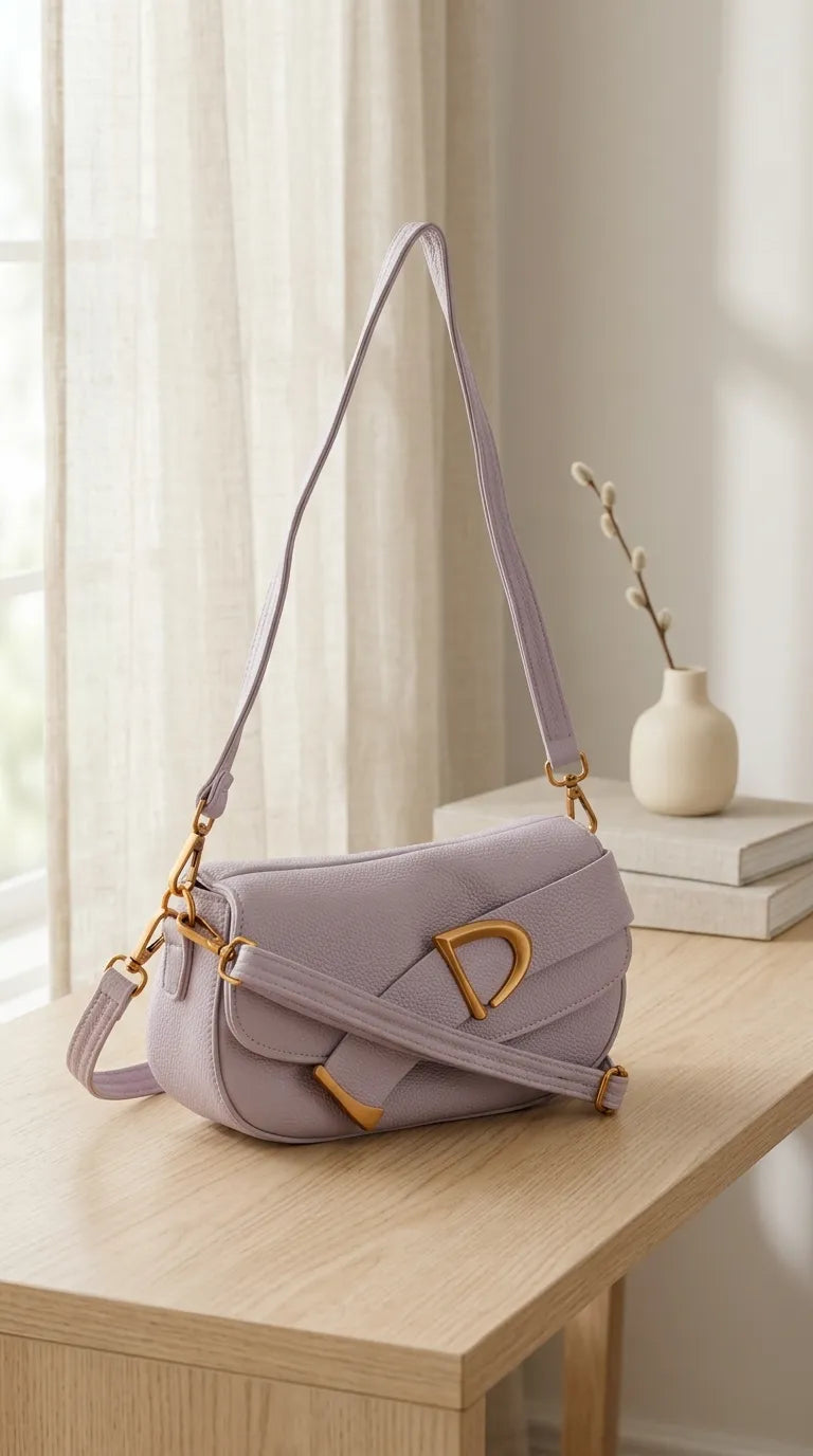 Purple Formal Shoulder Bag For Ladies P36763