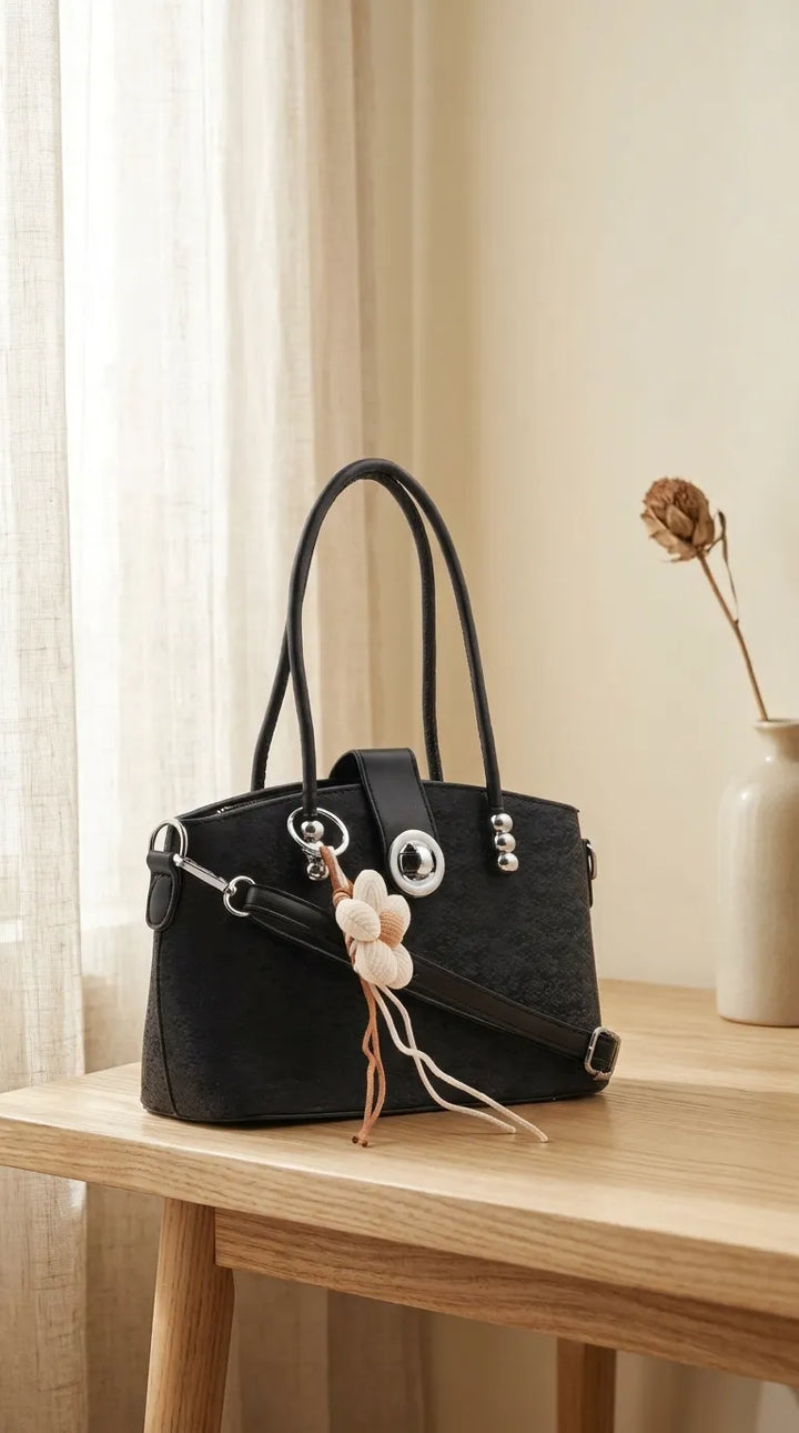 Black Formal Hand Bag For Ladies P36764