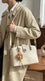 White Formal Hand Bag For Ladies P36764