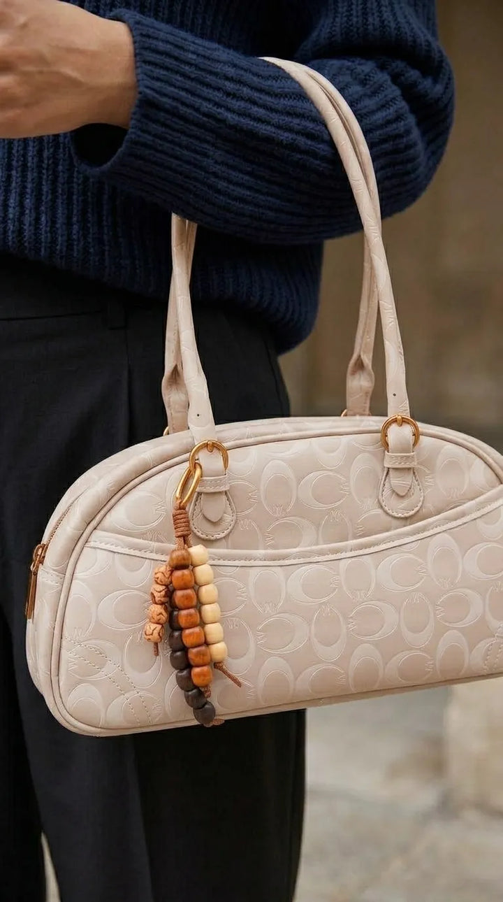 White Formal Hand Bag For Ladies P36765