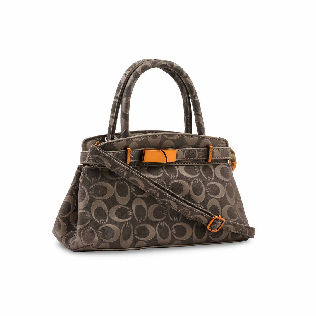 Green Formal Hand Bag For Ladies P36766