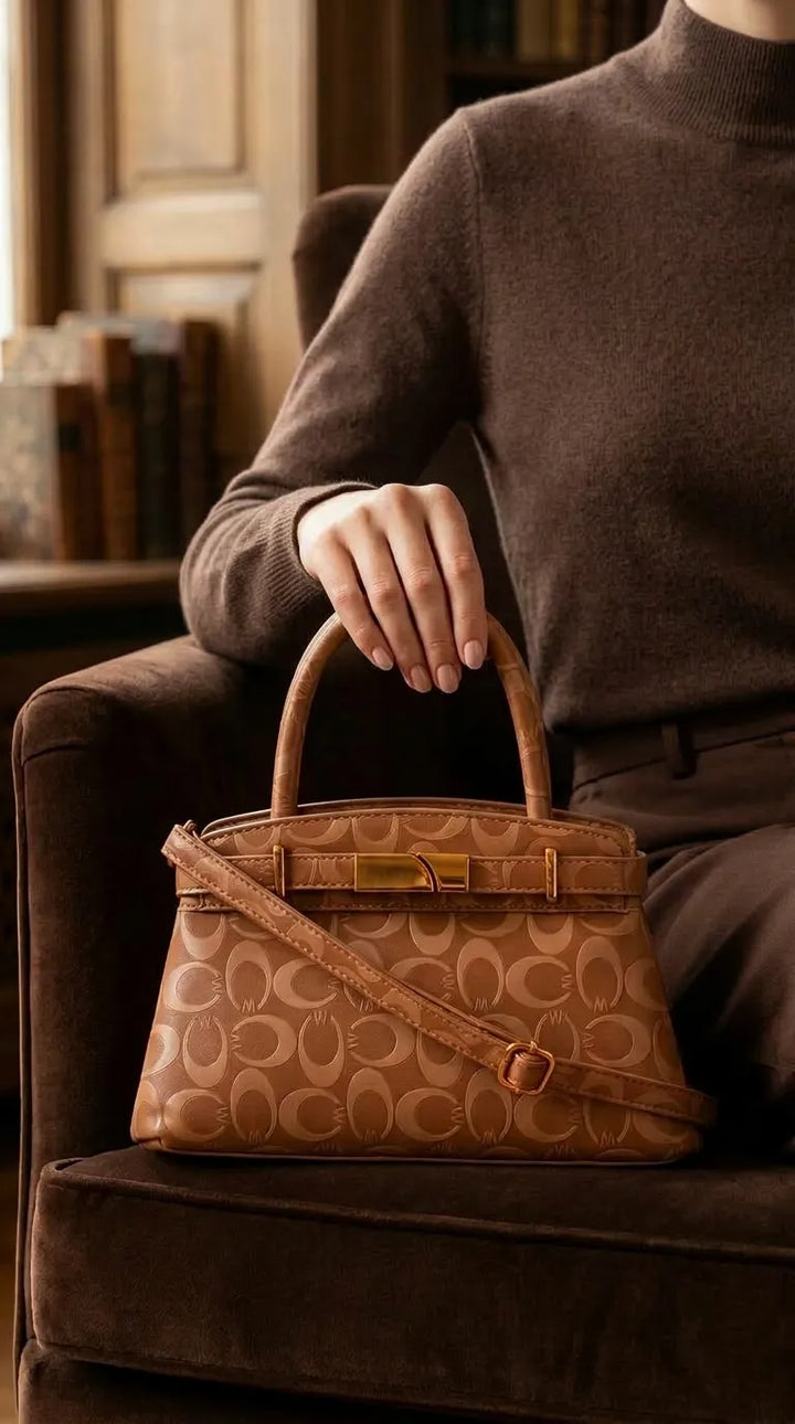 Yellow Formal Hand Bag For Ladies P36766