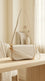 White Formal Shoulder Bag For Ladies P36767