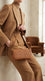 Coffee Formal Shoulder Bag For Ladies P36767