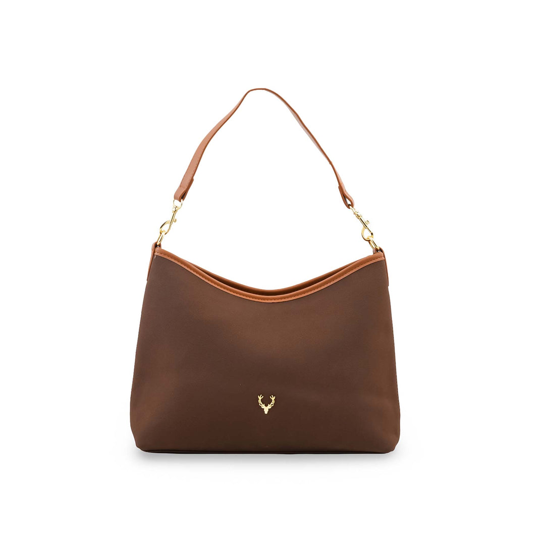 Brown Formal Shoulder Bag For Women P36778