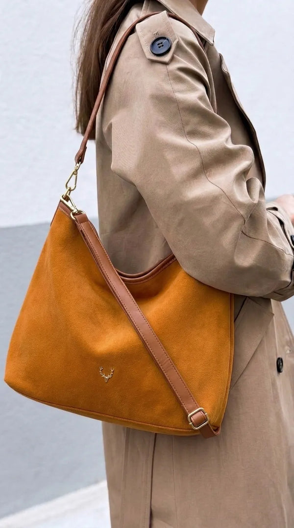 Mustard Formal Shoulder Bag For Women P36778