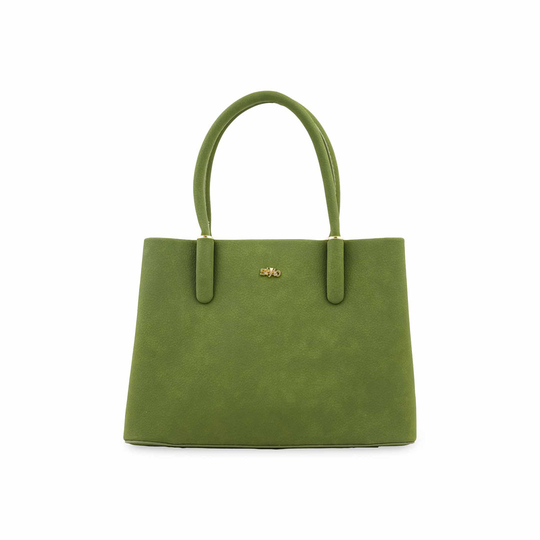 Green Formal Shoulder Bag For Ladies P36779