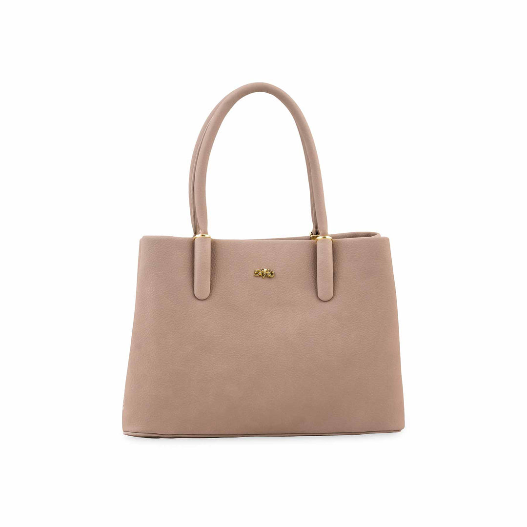Fawn Formal Hand Bag For Ladies P36779