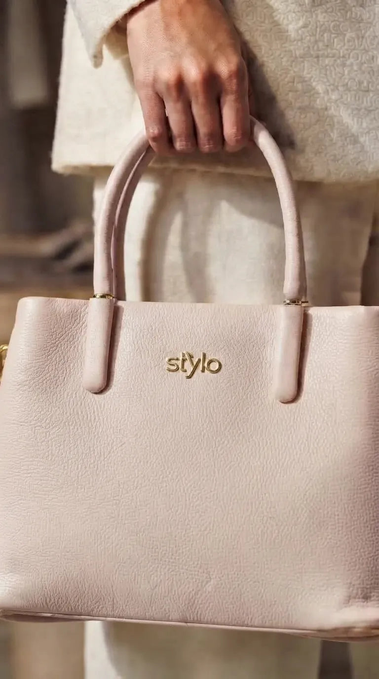 Beige Formal Shoulder Bag For Ladies P36779