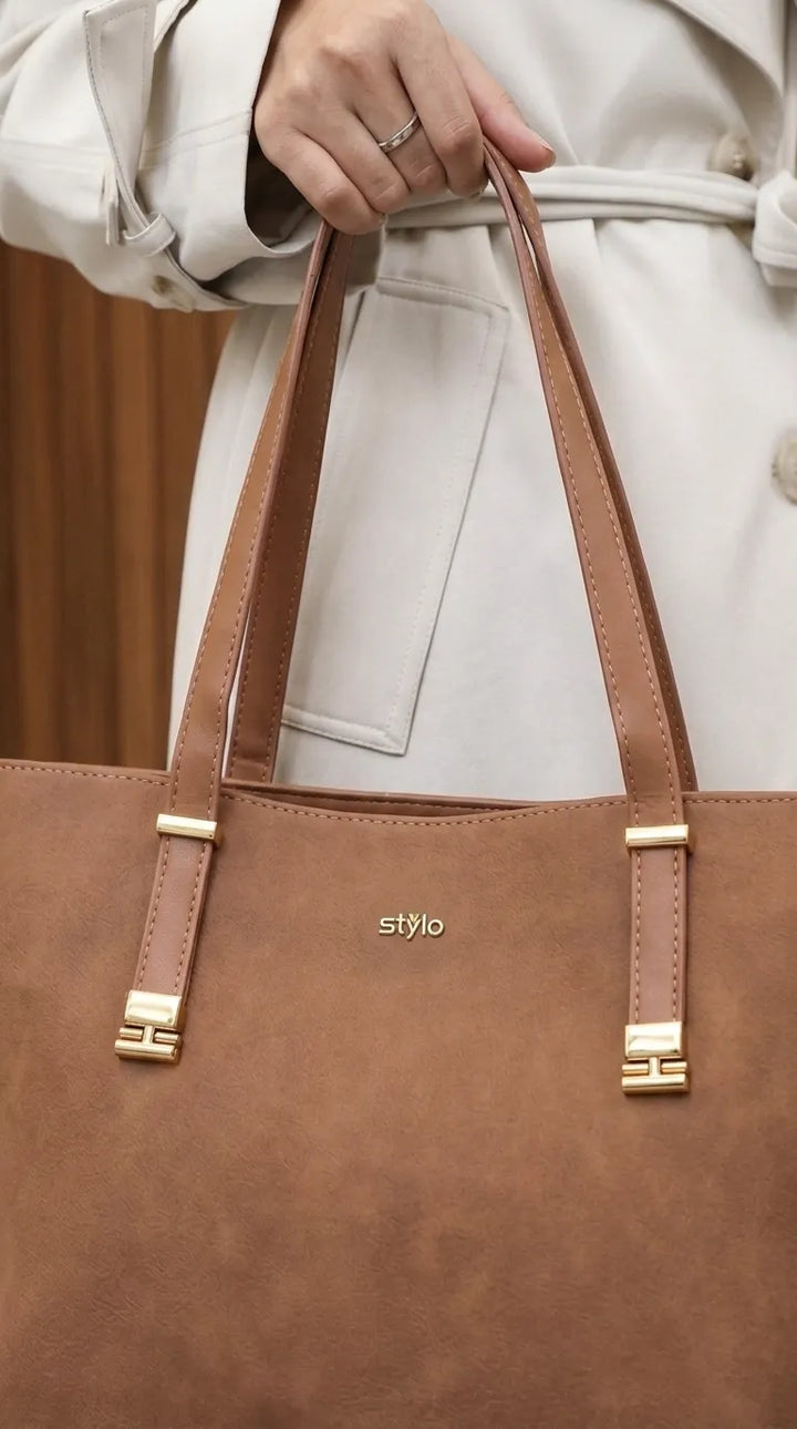 Fawn Formal Shoulder Bag For Ladies P36781