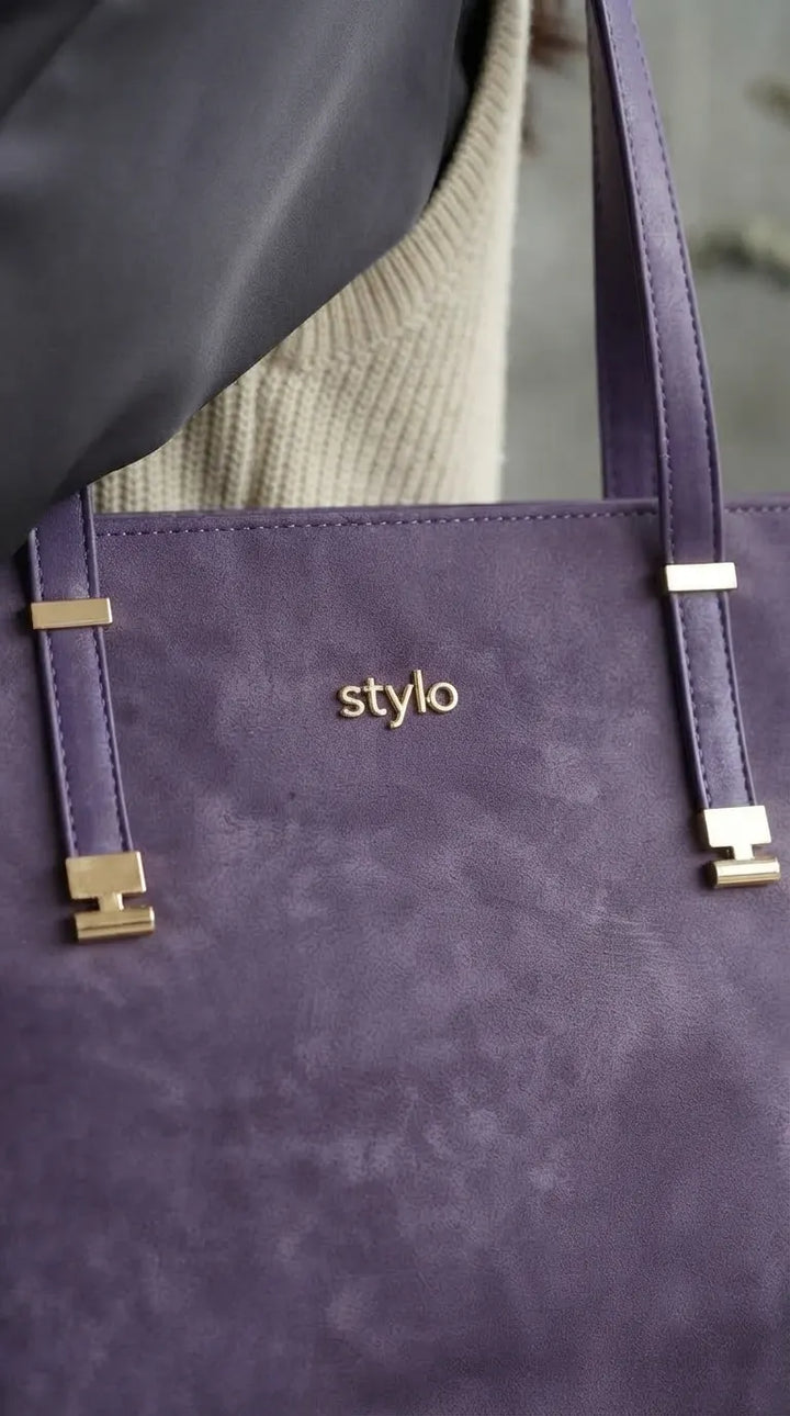 Purple Formal Shoulder Bag For Ladies P36781