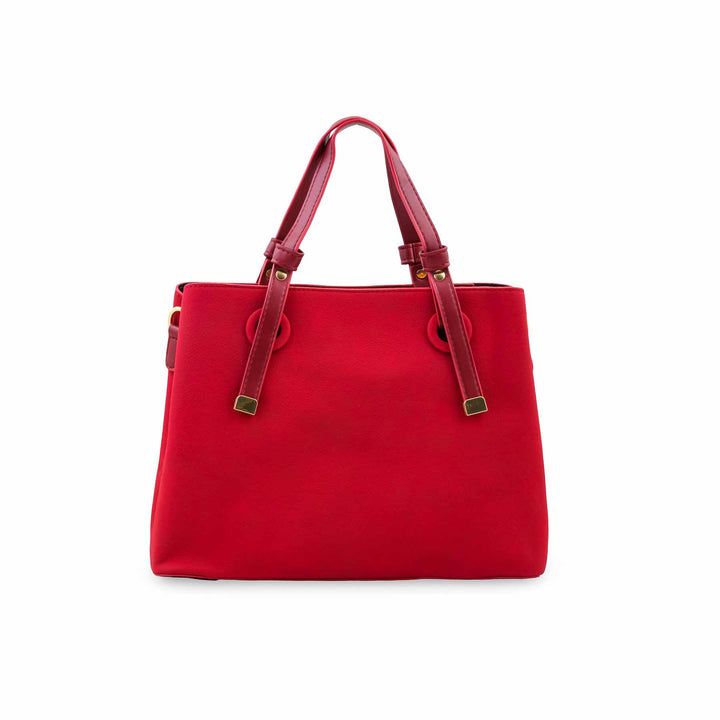 Maroon Formal Hand Bag For Ladies P36782