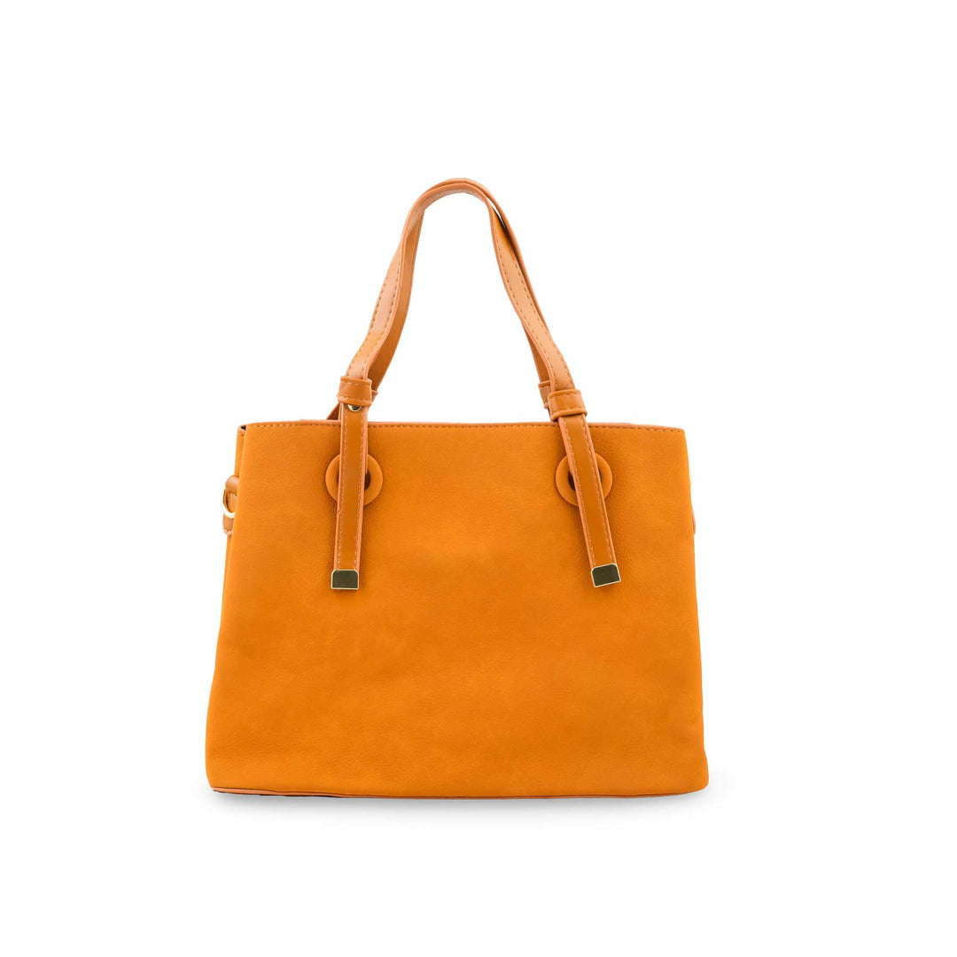 Mustard Formal Shoulder Bag For Ladies P36782