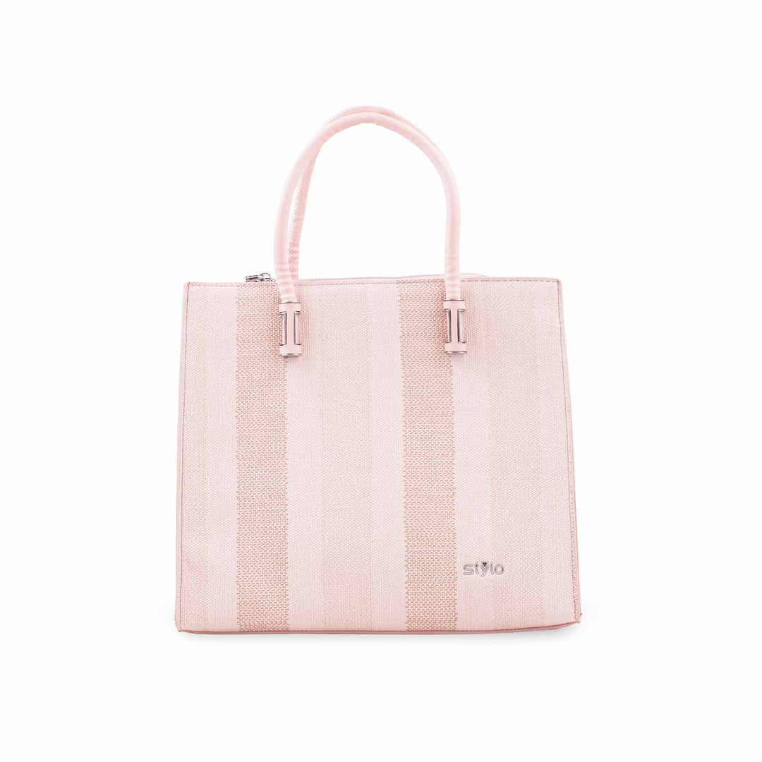 Pink Formal Shoulder Bag For Ladies P36822