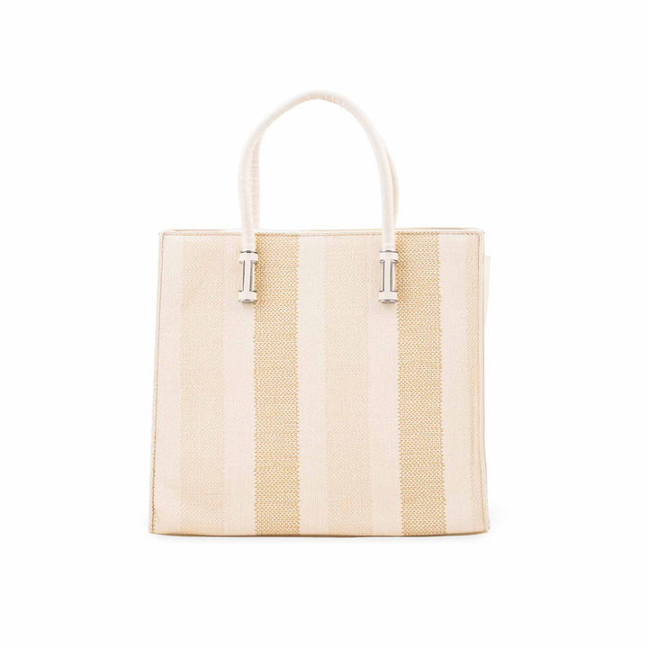 Beige Formal Shoulder Bag For Ladies P36822