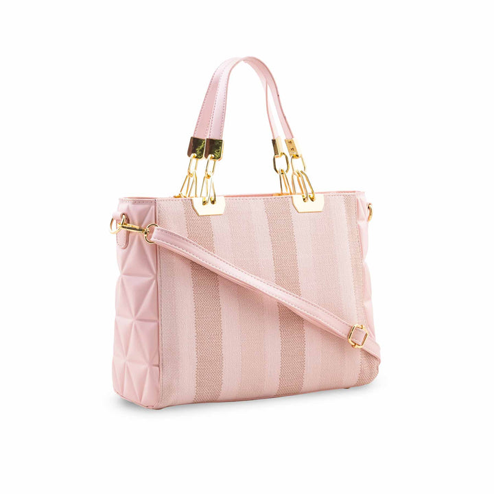 Pink Formal Shoulder Bag For Ladies P36823