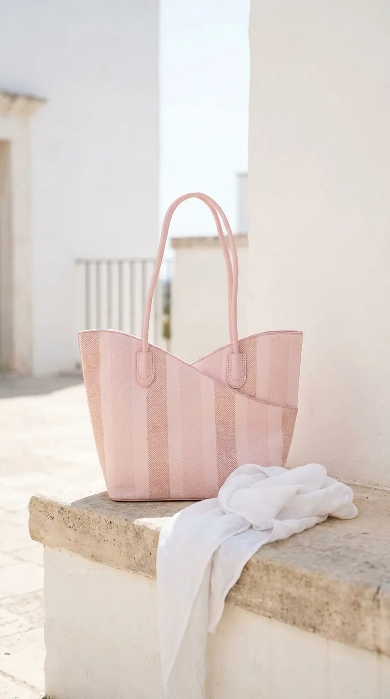 Pink Formal Shoulder Bag For Ladies P36824