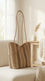 Khaki Formal Shoulder Bag For Ladies P36824